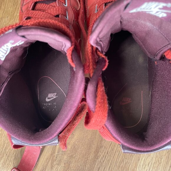 Nike Air Force 1 High Utility "Dune Red" - Women's Size 9 - Picture 9 of 9